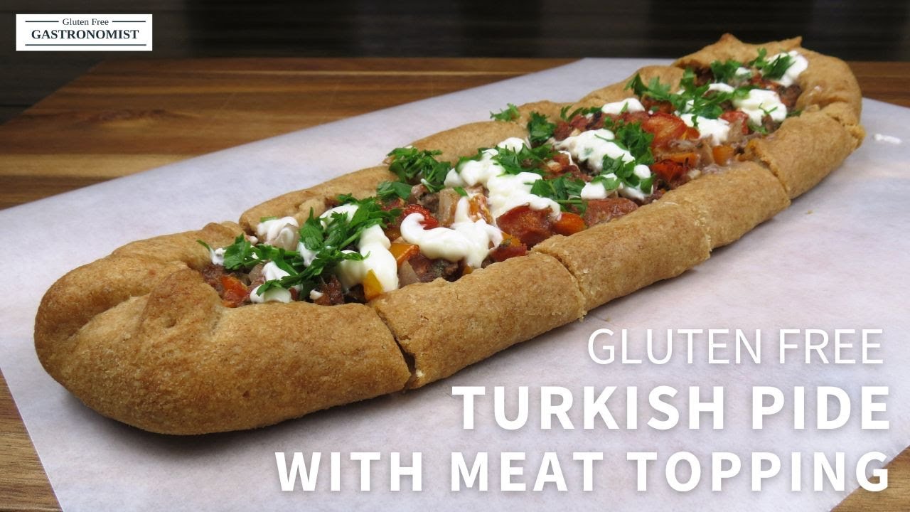 Turkish Pide With Meat & Vegetables (Free from Gluten, Gums, Dairy)