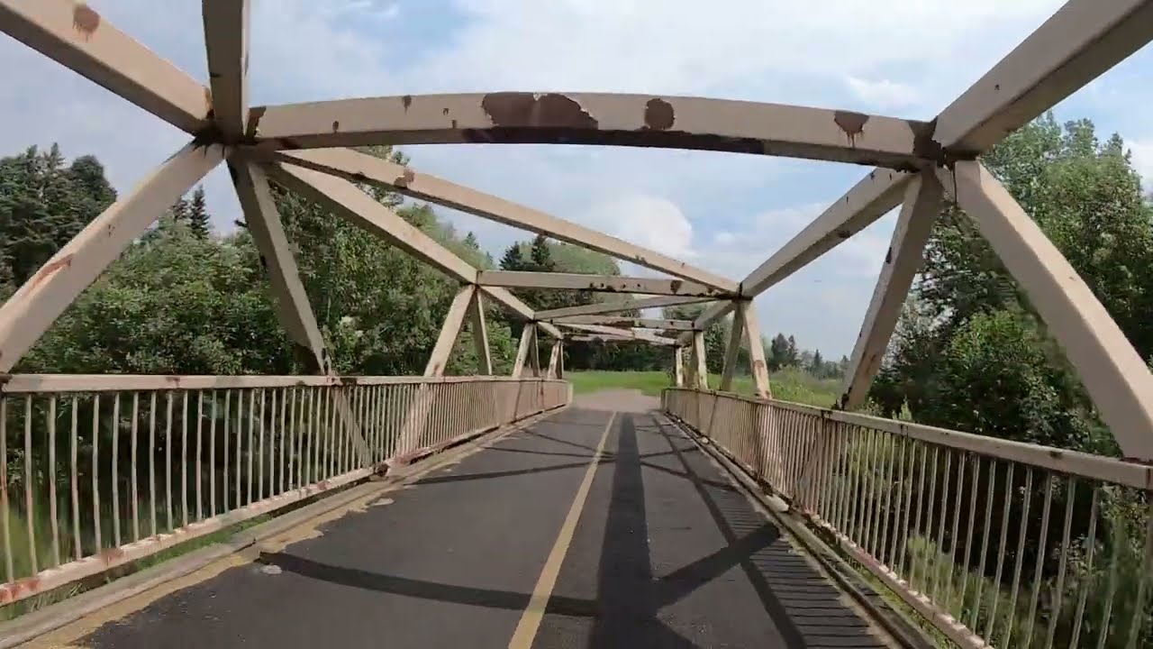 Biking to Chapples Golf course loop dodging drunks