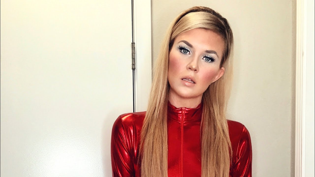 Halloween hair and makeup 2018 | Britney Spears OOPS I did it again inspired tutorial