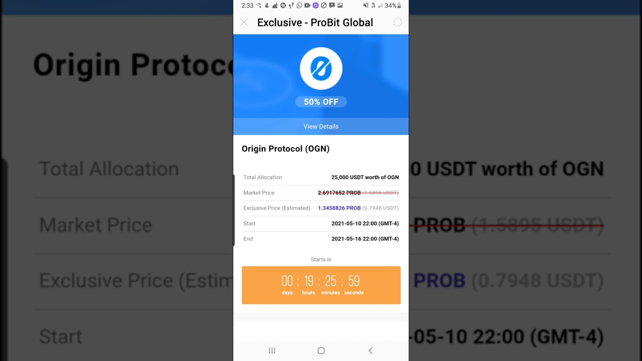 Watch Out For Probit Token