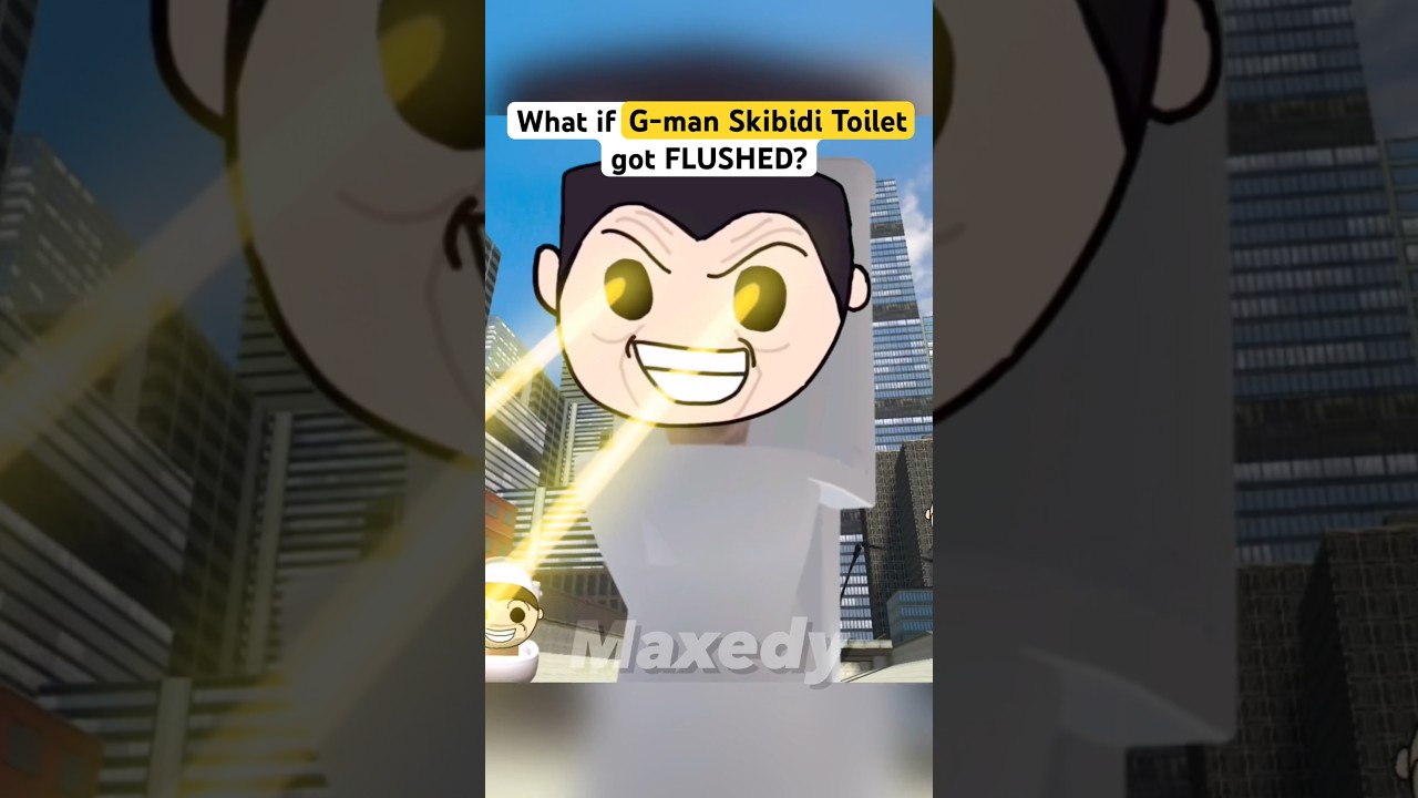 What if G-Man got FLUSHED? 🚽 