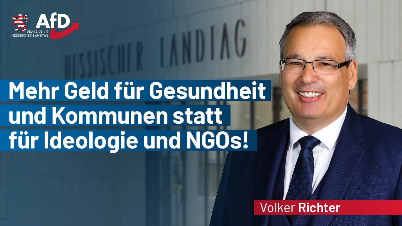 Mehr Geld für Gesundheit und Kommunen statt für Ideologie und NGOs!