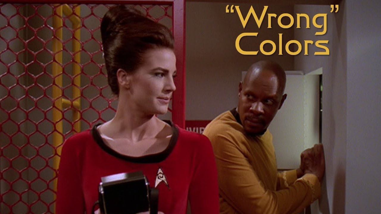 "Wrong" Color Starfleet Uniforms
