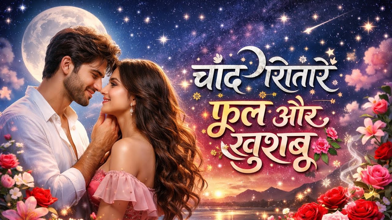 चांद सितारें फूल और खुशबू 🌙✨ | Romantic Love Song 2026 | Beautiful Hindi Love Song | 4K