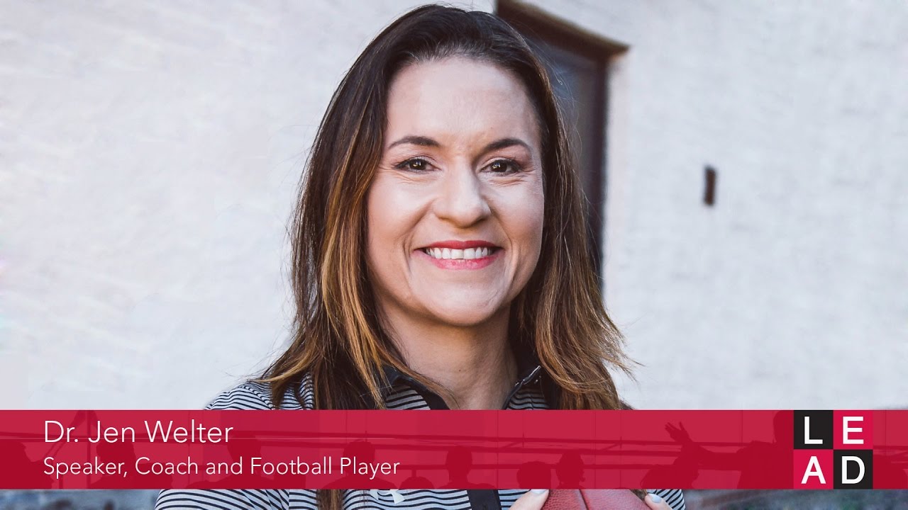 Moving one yard at a time - Dr. Jen Welter @LEAD Presented by HR.com