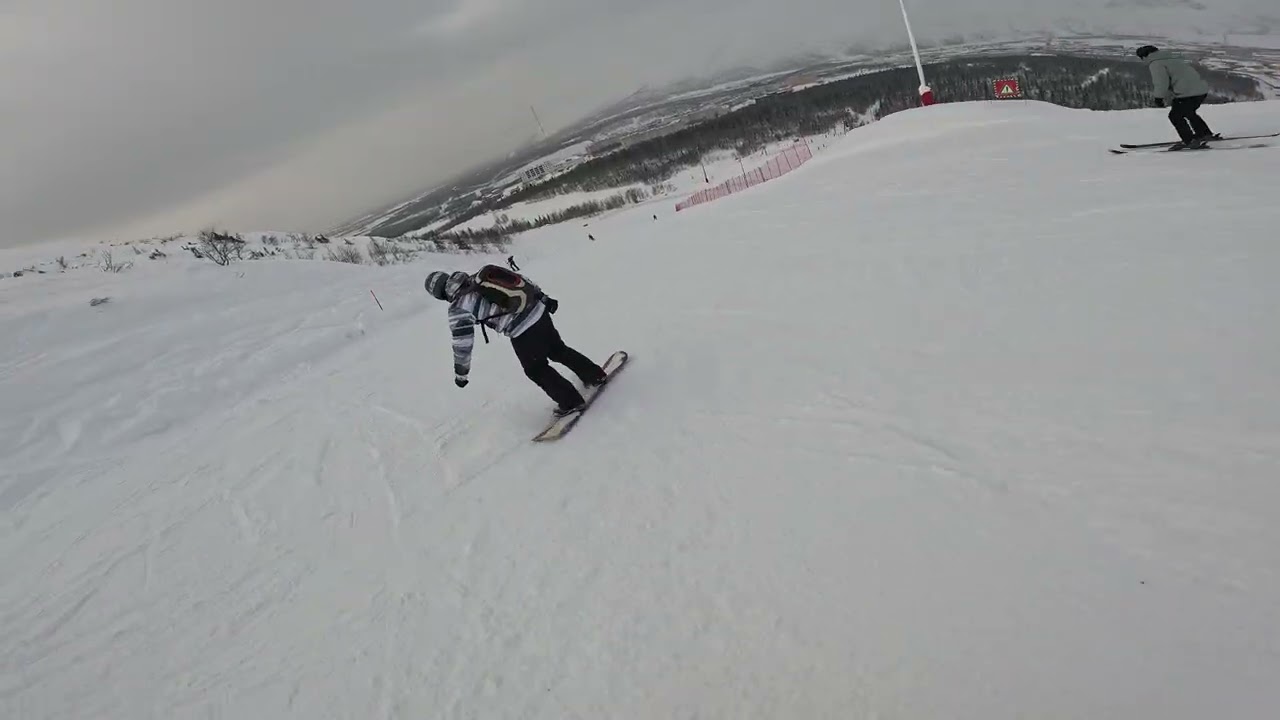 Snowboarding. Track 17. Trial 2 [Big wood] (28.02.2026)