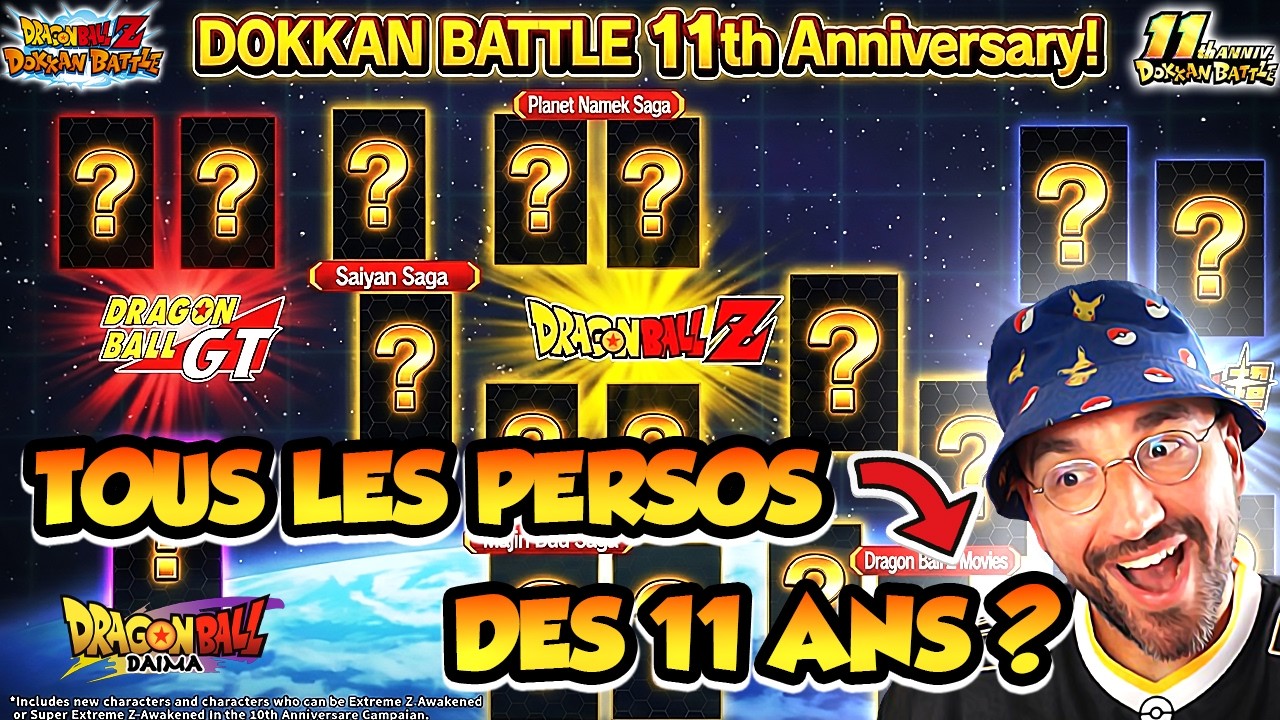 TOUS les PERSOS des 11 ans ? Prédictions !