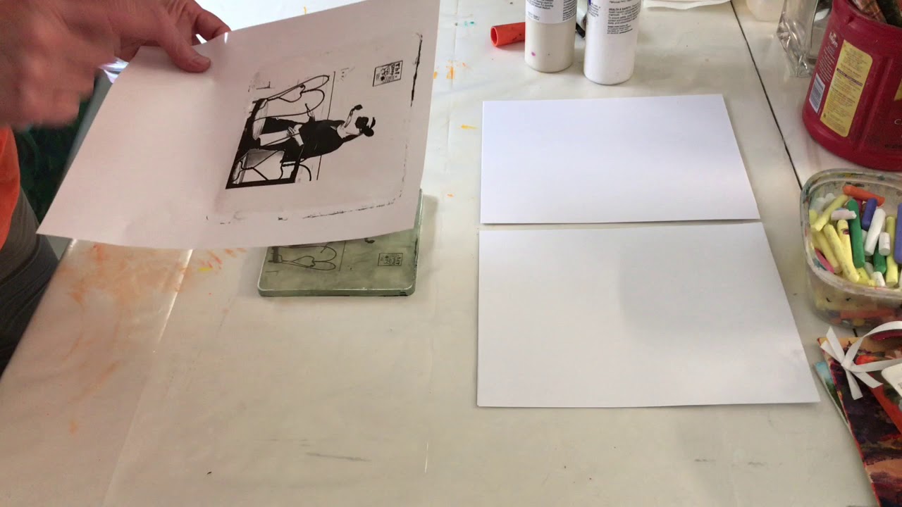 Inkjet Photo Transfer With Gelli Plate