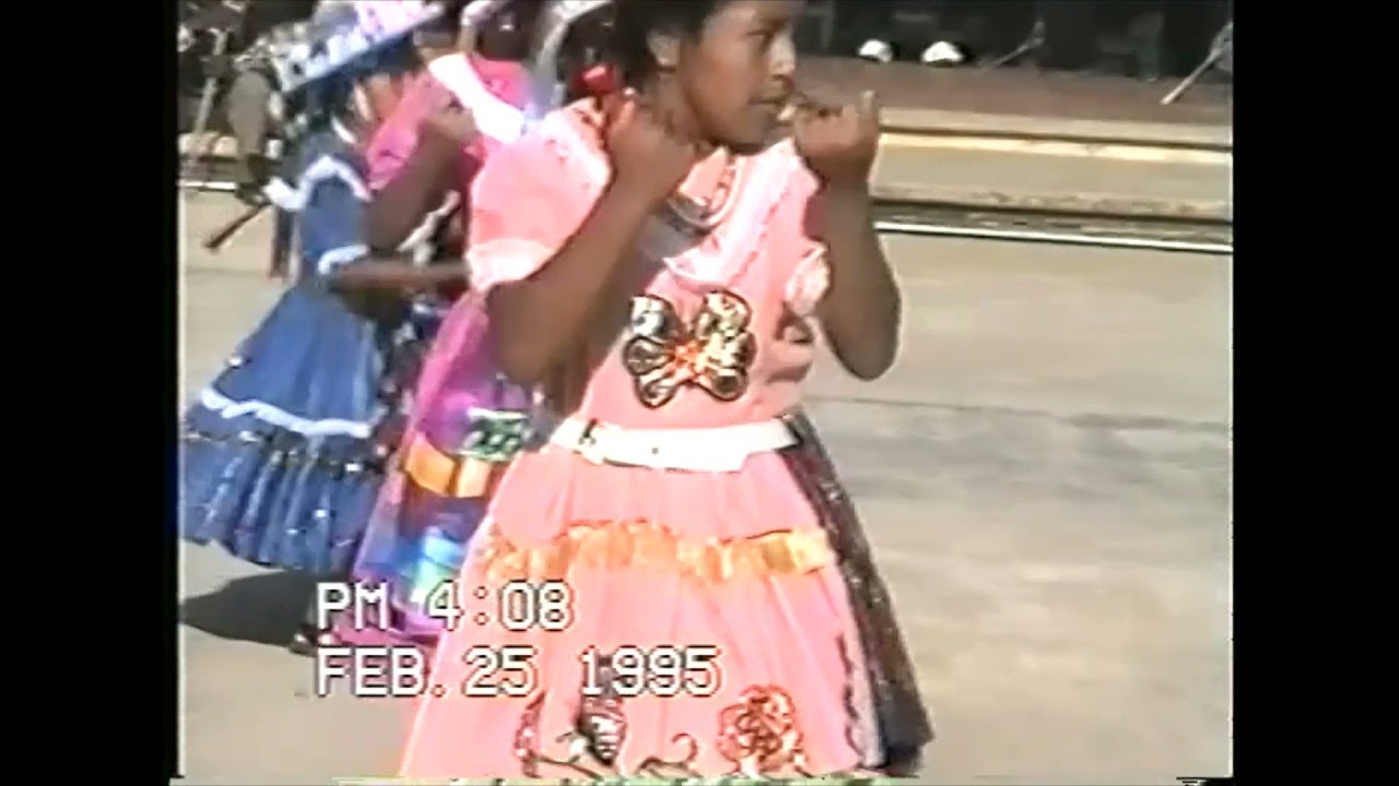 Febrero 1995  Danza de Los Malinches en San Baltazar Yatzachi El Bajo Oaxaca