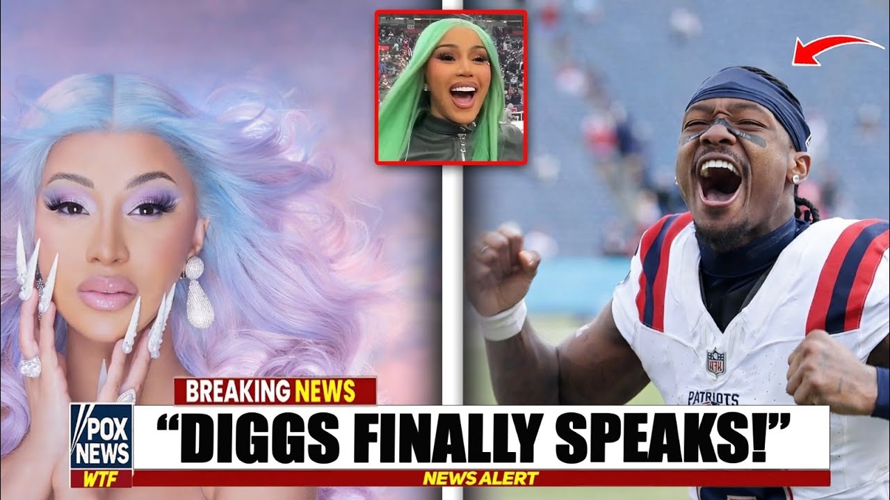 Stefon Diggs Breaks Silence on Cardi B Rumors!