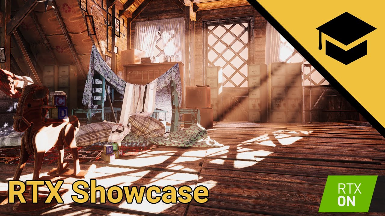 UE4 Nvidia RTX Technology Showcase / Comparison - Max Settings 4K - RTX 2080S