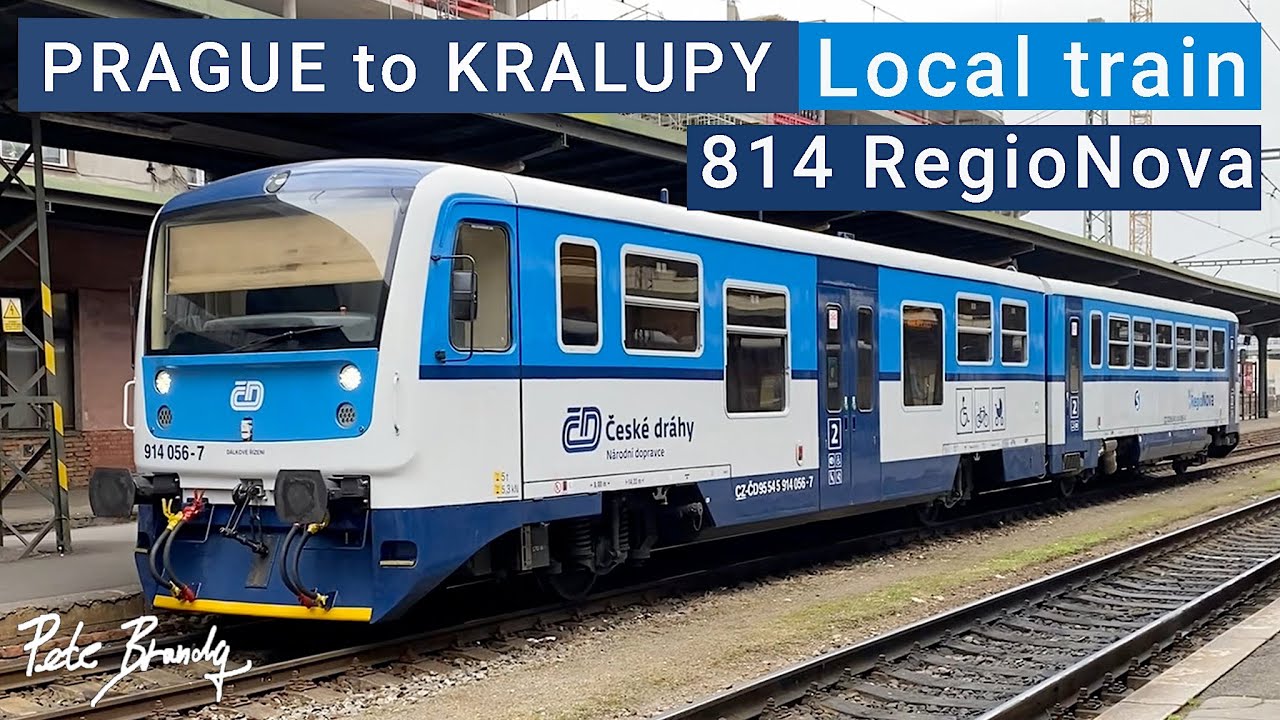 TRIP REPORT | ČD RegioNova | Prague to Kralupy nad Vltavou | Local train