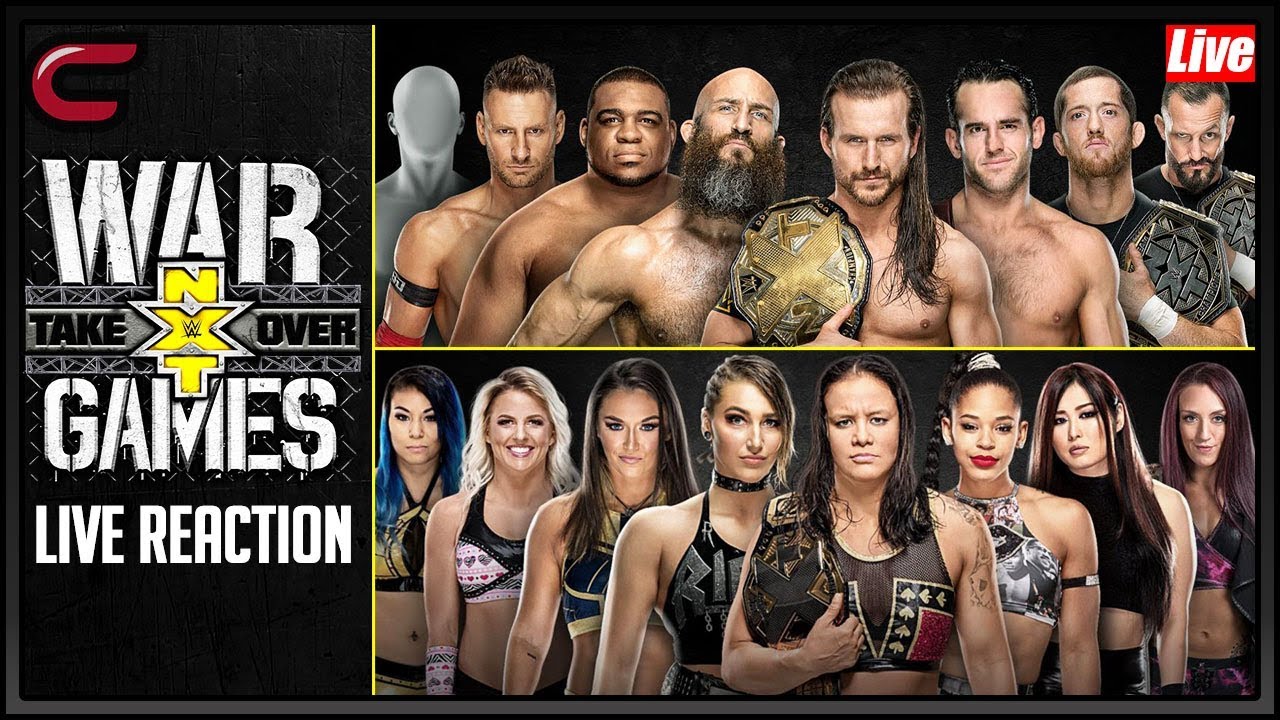 WWE NXT Takeover: War Games 2019 Live Stream: Live Reaction Conman167