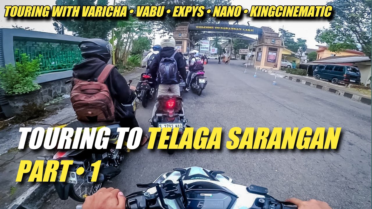 MOTOVLOG TOURING TELAGA SARANGAN PART 1