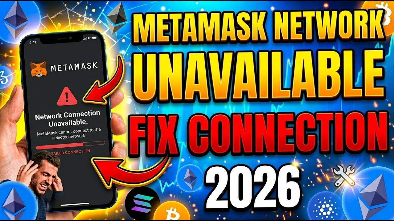 How To Fix  Unavailable Network Connection  in MetaMask 2027   Easy Solution