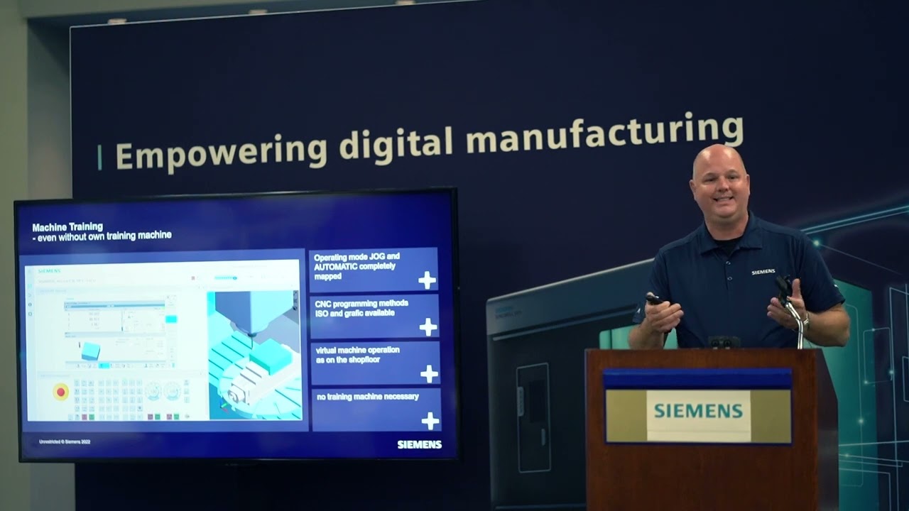 Siemens Press Conference at IMTS 2022
