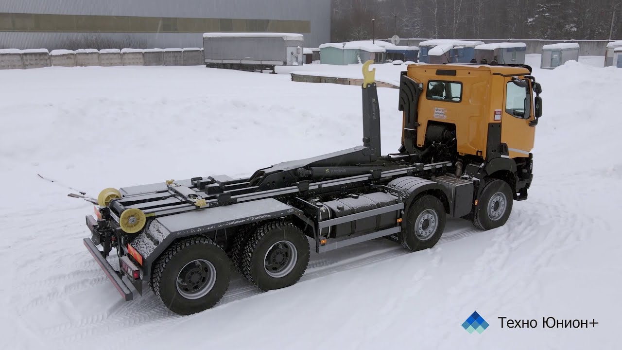 Крюковой погрузчик MARREL AL30 SLi63 на шасси RENAULT K440 8x4