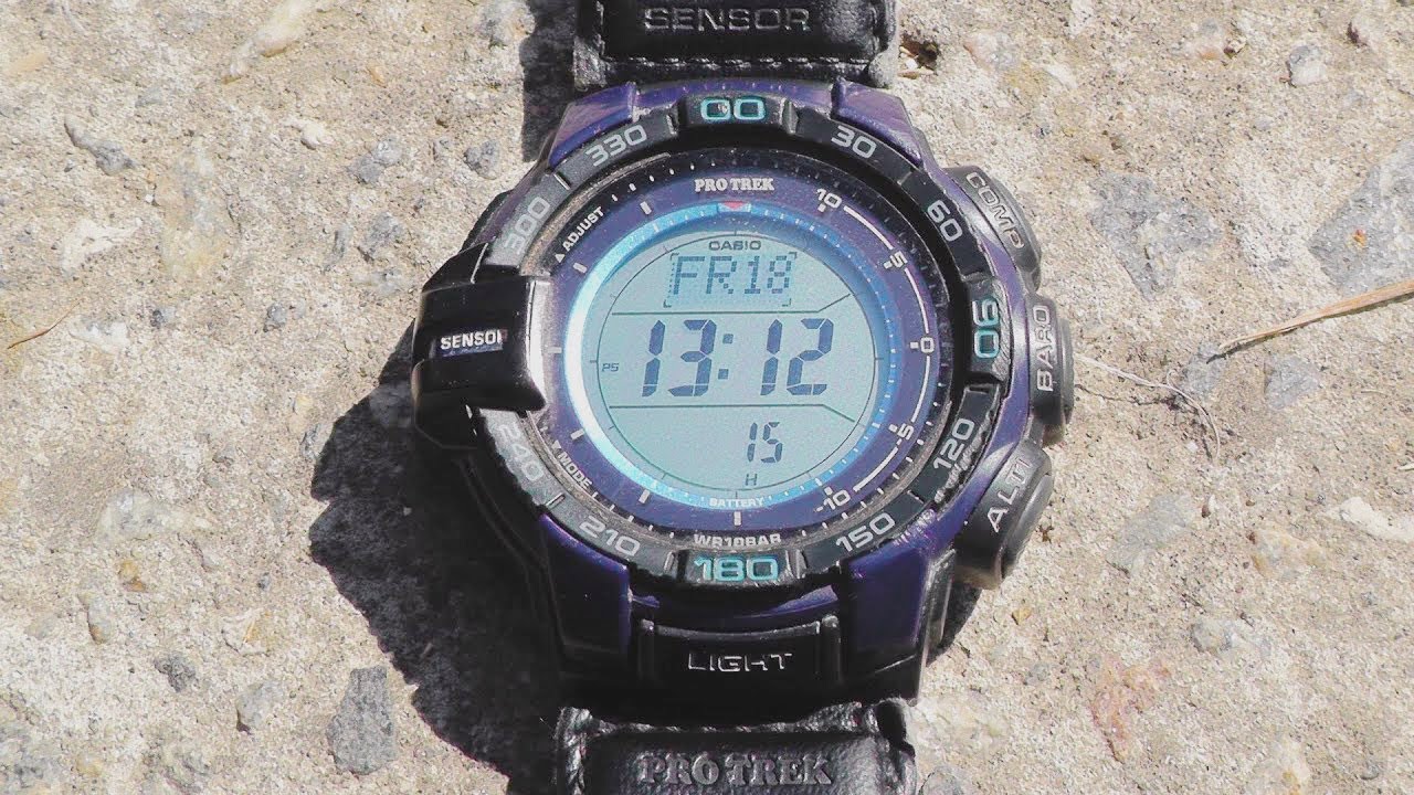 Обзор трекинговых часов Casio ProTrek PRG-270-2D