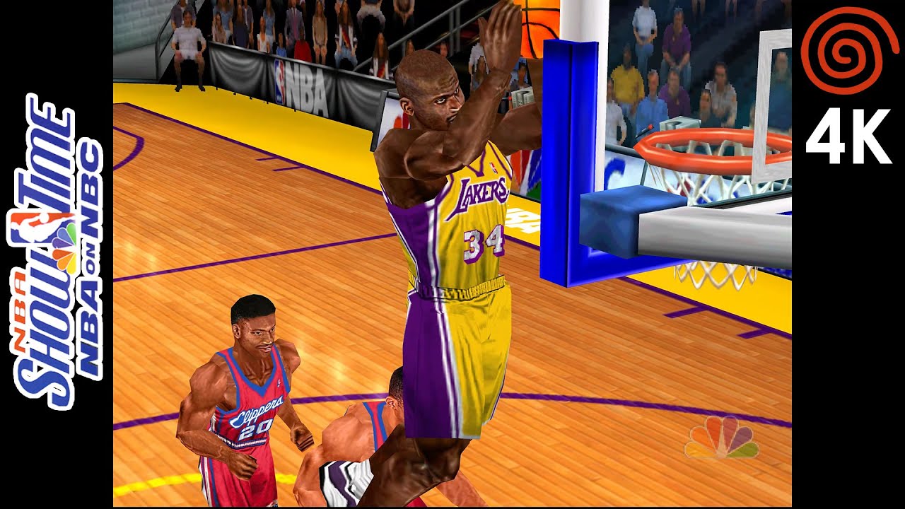 NBA Showtime: NBA on NBC (4K / 2160p / 60fps) | Redream Emulator (Premium) on PC | Sega Dreamcast