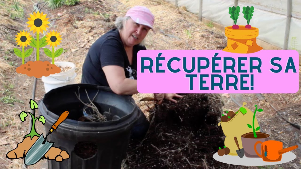 Jardiner dans un petit espace et récupérer sa terre! - capsule horticole