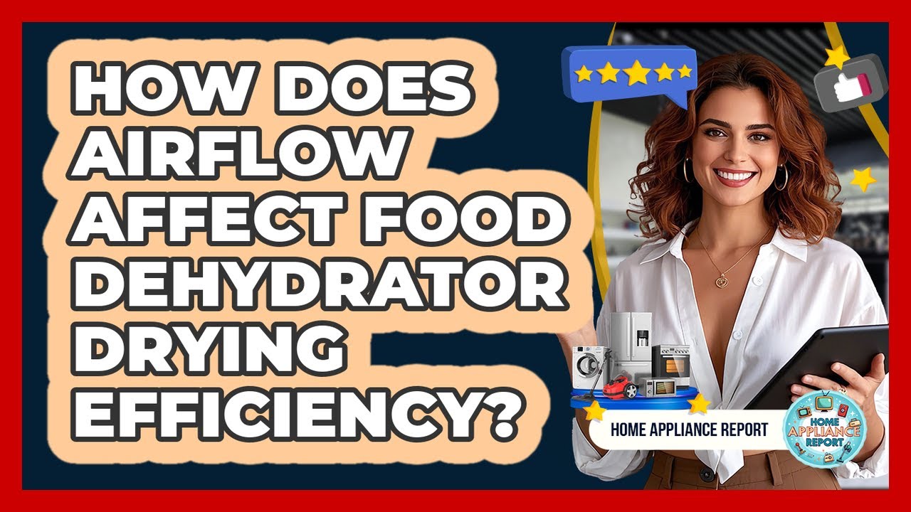 How Does Airflow Affect Food Dehydrator Drying Efficiency? - Home Appliance Report