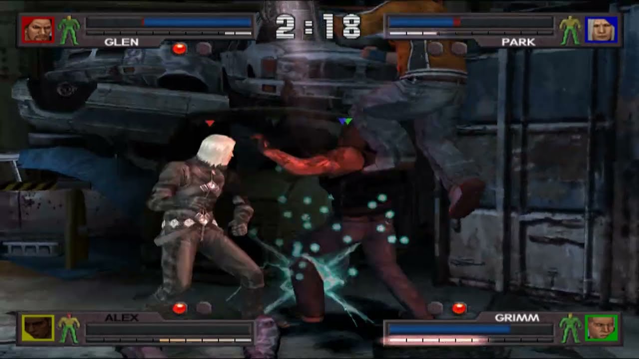 Urban Reign - Battle Versus Knock Out (CPU Only Very Hard)