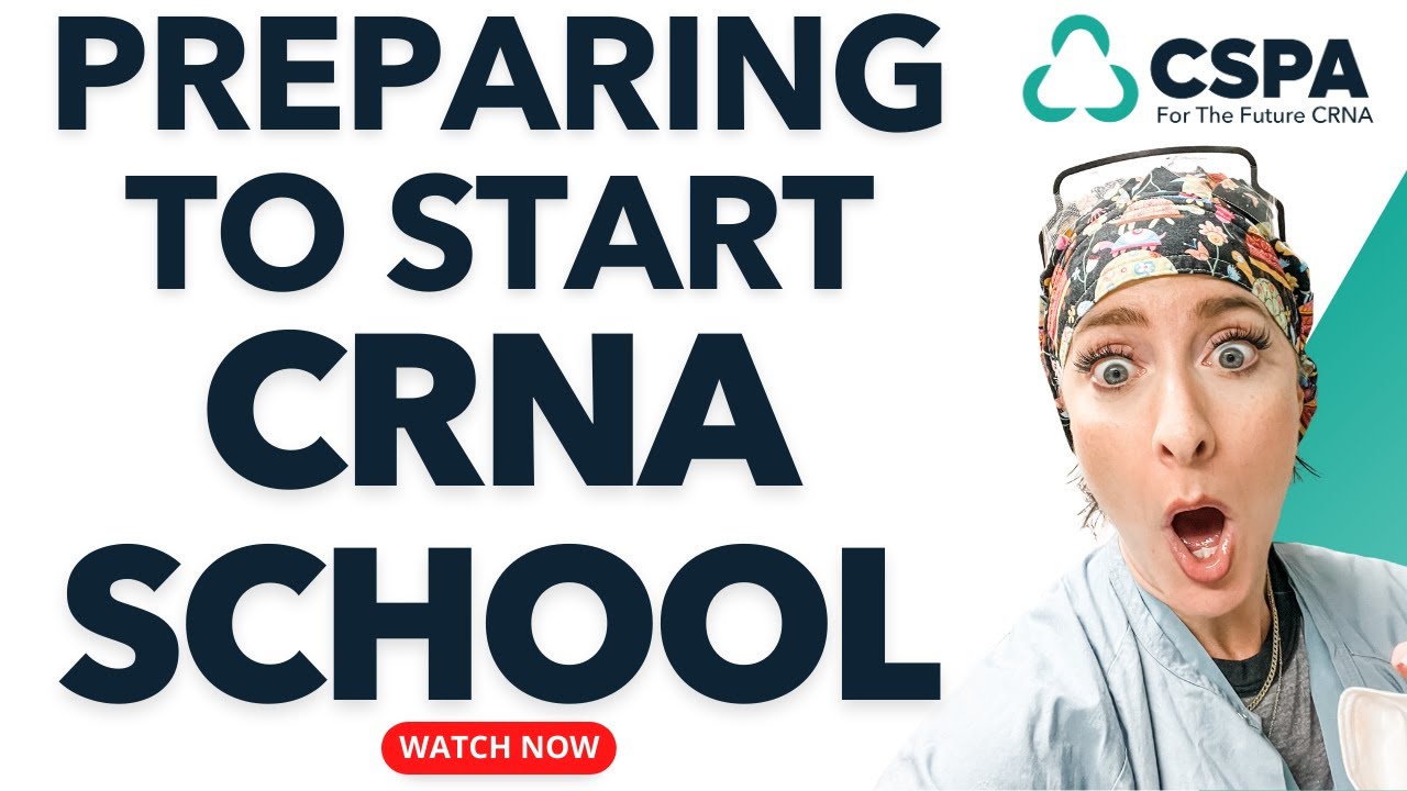 Preparing To Start CRNA School With Core Anesthesia