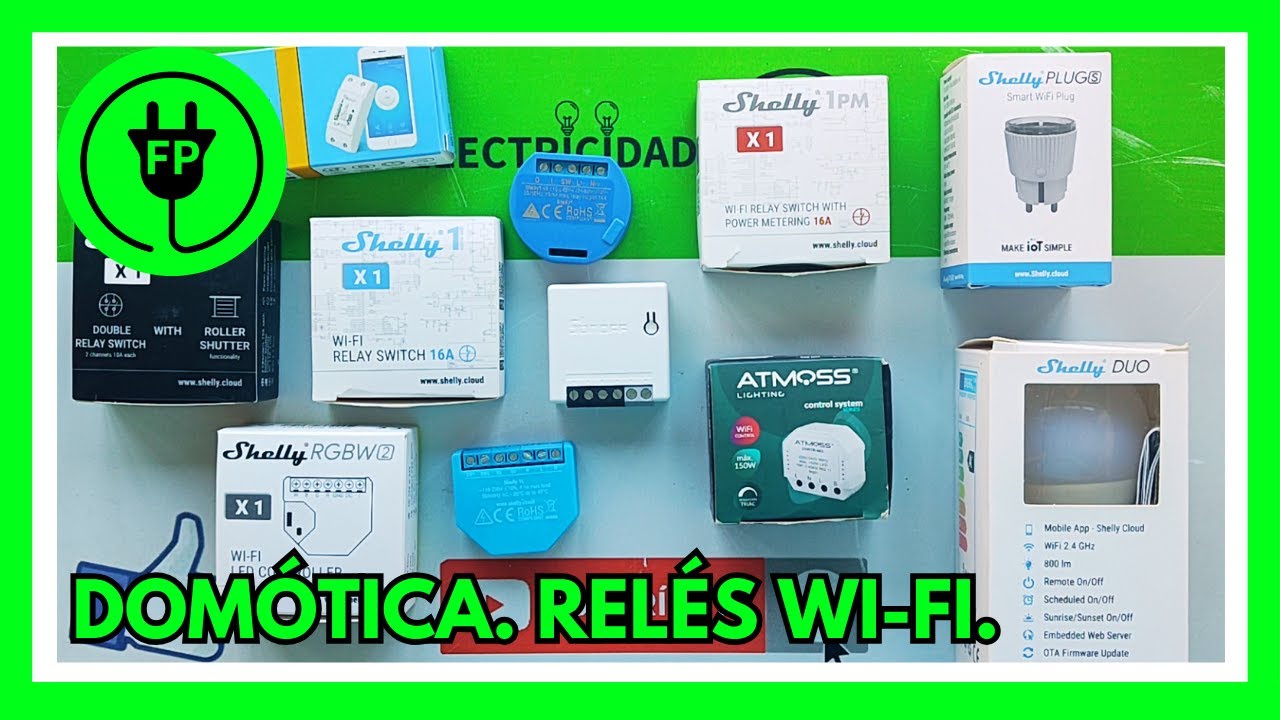 Domótica. Relés wi-fi. Introducción.
