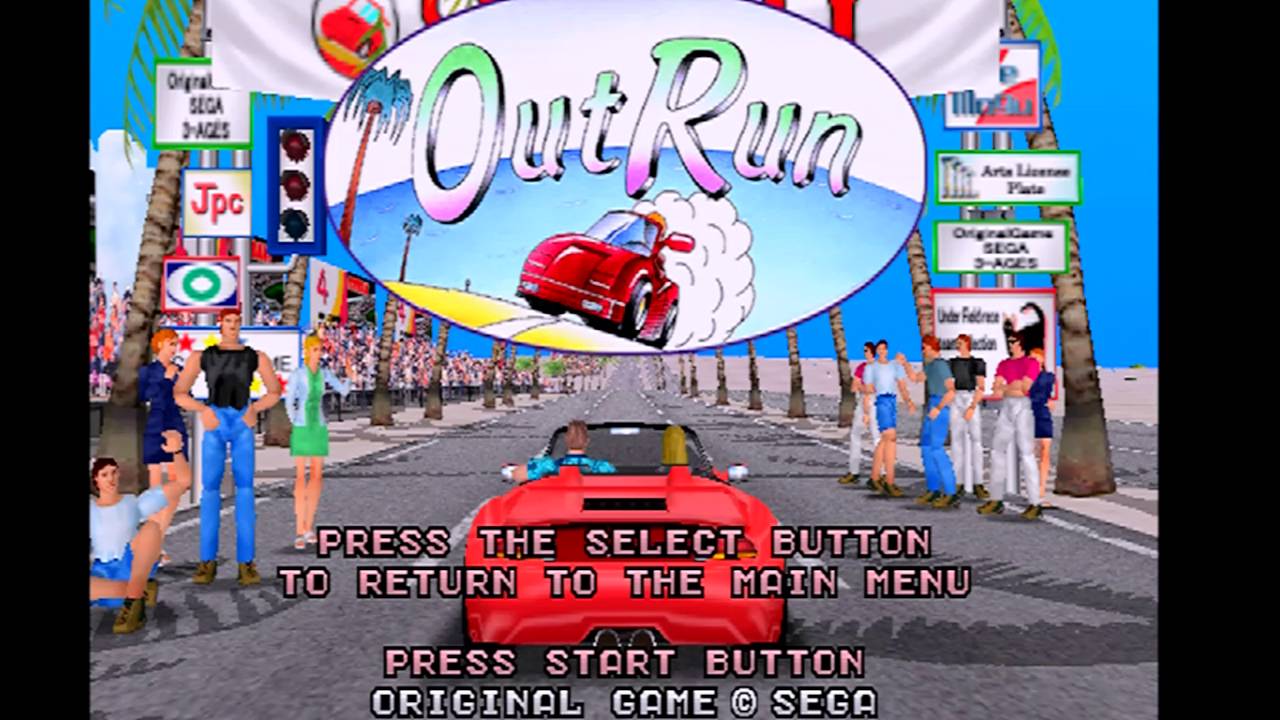 Out Run (PS2)[Sega Classics Collection]
