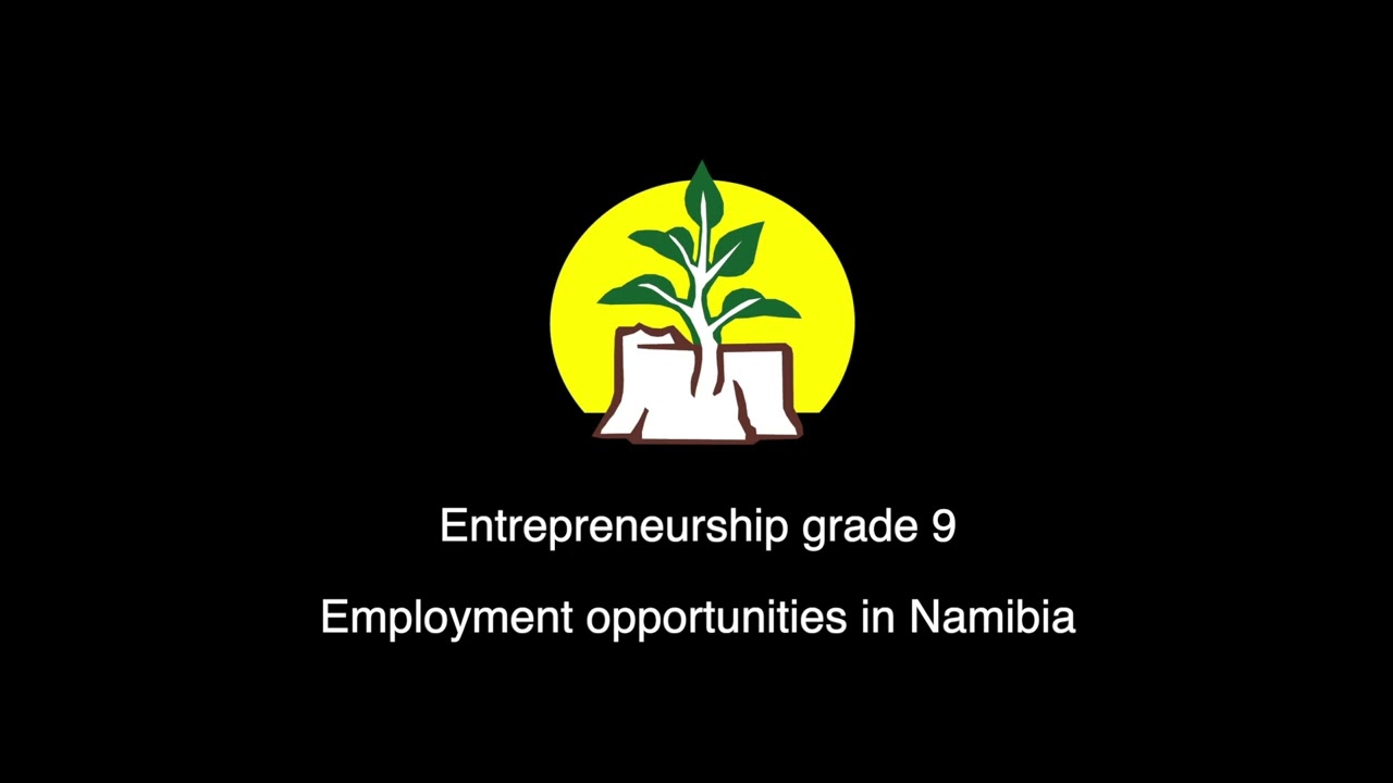 Entrepreneurship grade 9. Employment Opportunities In Namibia
