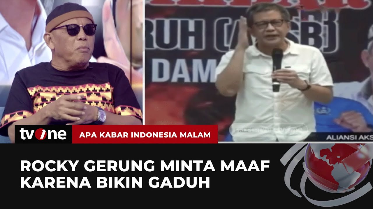 Bikin Gaduh, Kata Maaf Rocky Bukan ke Jokowi | AKIM tvOne