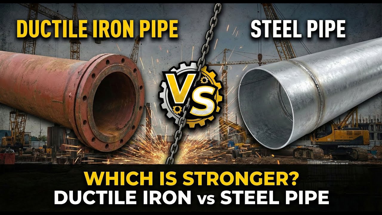Ductile Iron Pipe vs Steel Pipe | Which Is Better for Water & Infrastructure?