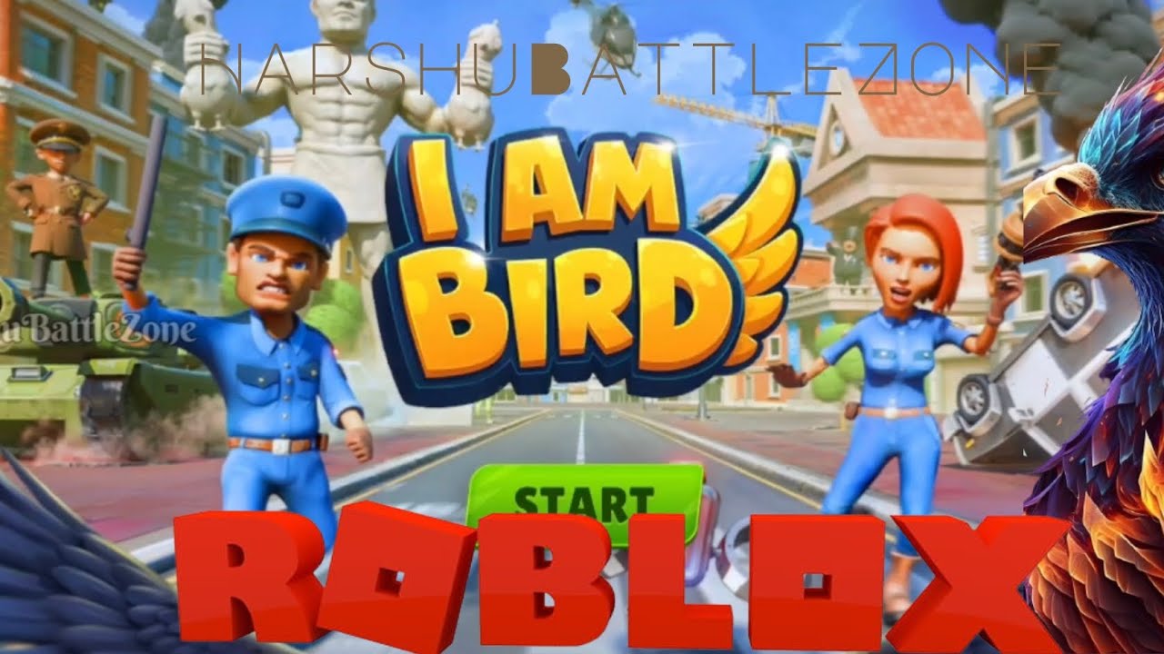 ROBLOX || I AM BIRD || @gaming @harshubattlezone #mobilegameplay 