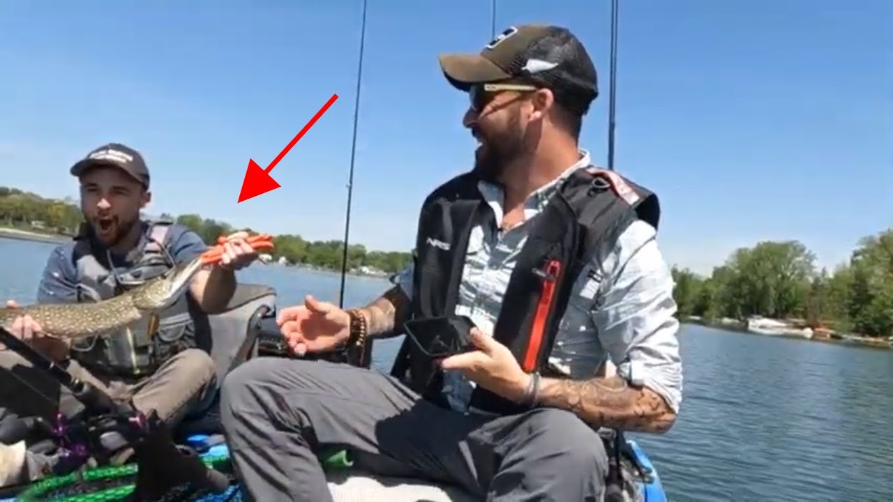 Fishing with a mural artist - his FIRST FISH EVER! -  Behind the scenes VLOG