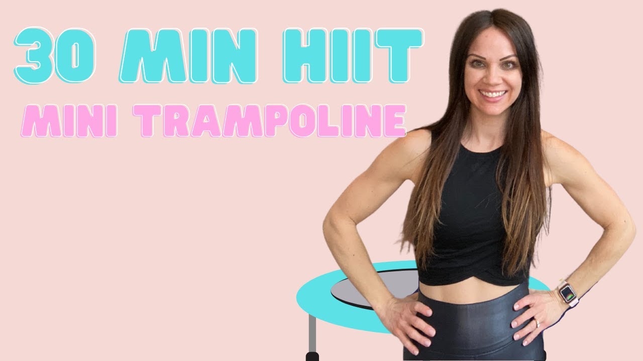 30-минутная тренировка в стиле HIIT на мини-батуте/батуте