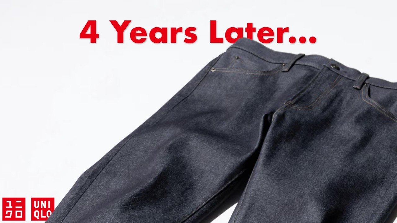 Джинсы Uniqlo Stretch Selvedge: 4 года спустя — стоят ли они своих денег или это часть быстрой моды?