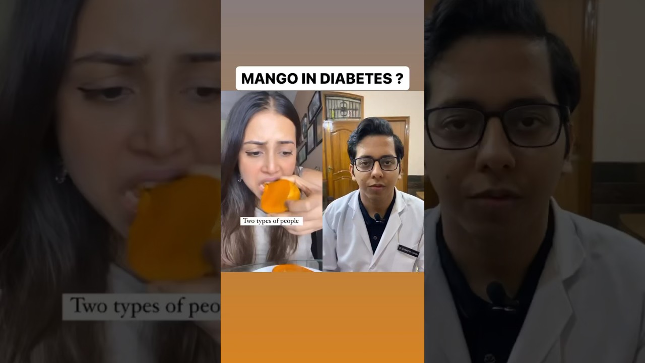 Are Mangoes Safe for Diabetics ? | Dt.Bhawesh | #diettubeindia #dietitian #mango #shorts