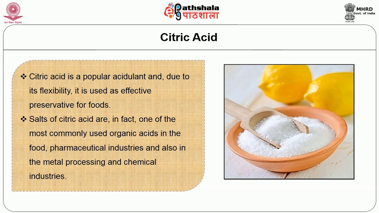 Nature and Composition of Organic Acids