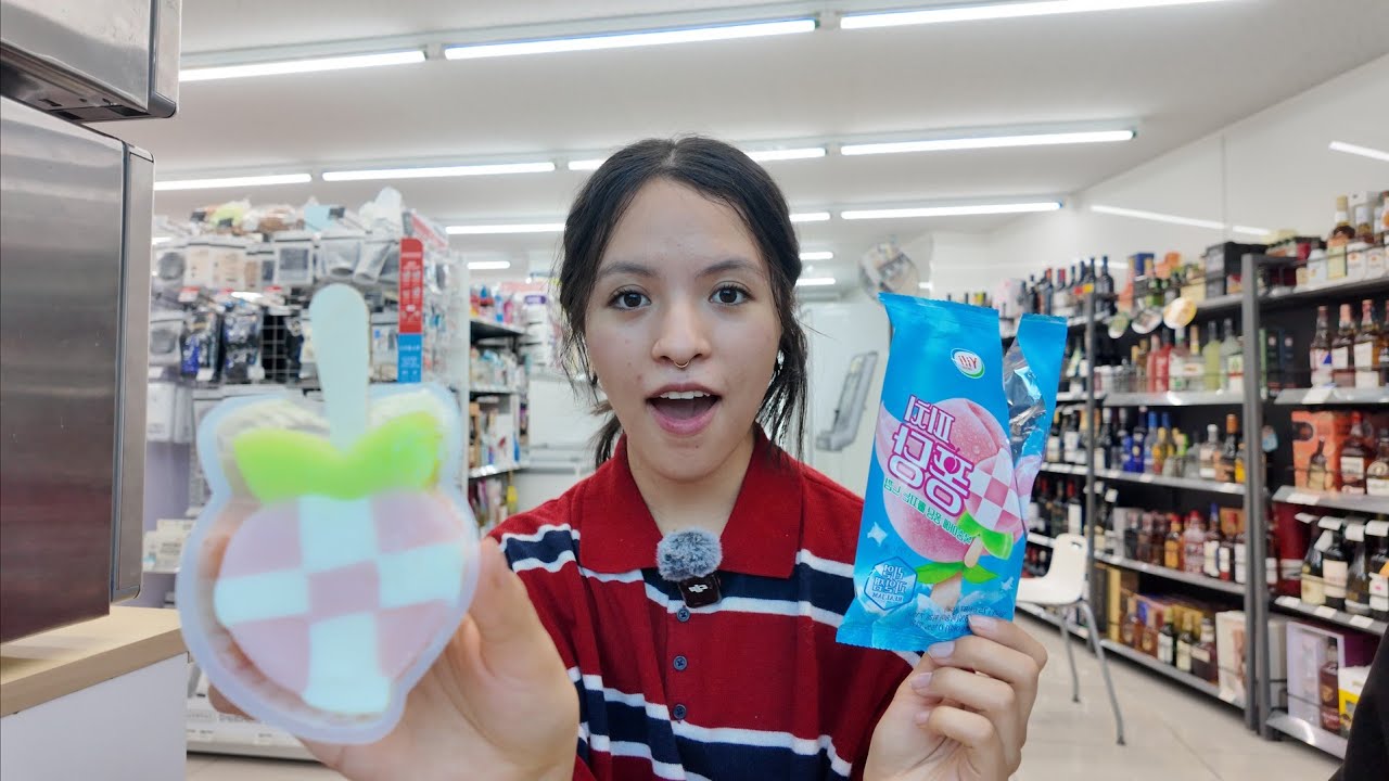 Probando comida de las tiendas de conveniencia en Corea 🇰🇷