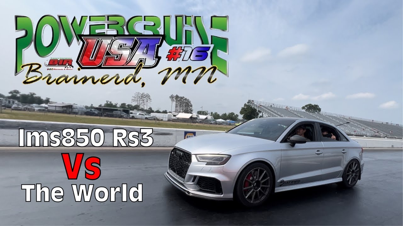 Ims850 Audi Rs3 vs The World - Big Turbo Supras | 2650 c7 z06 | c8 z06 | Gt500