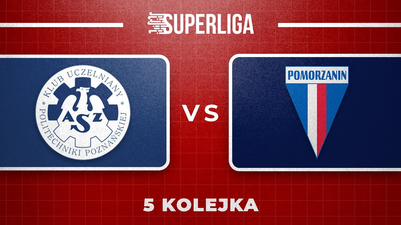 (SKRÓT) AZS Politechnika Poznańska - HK Pomorzanin Toruń | Superliga | 5 kolejka