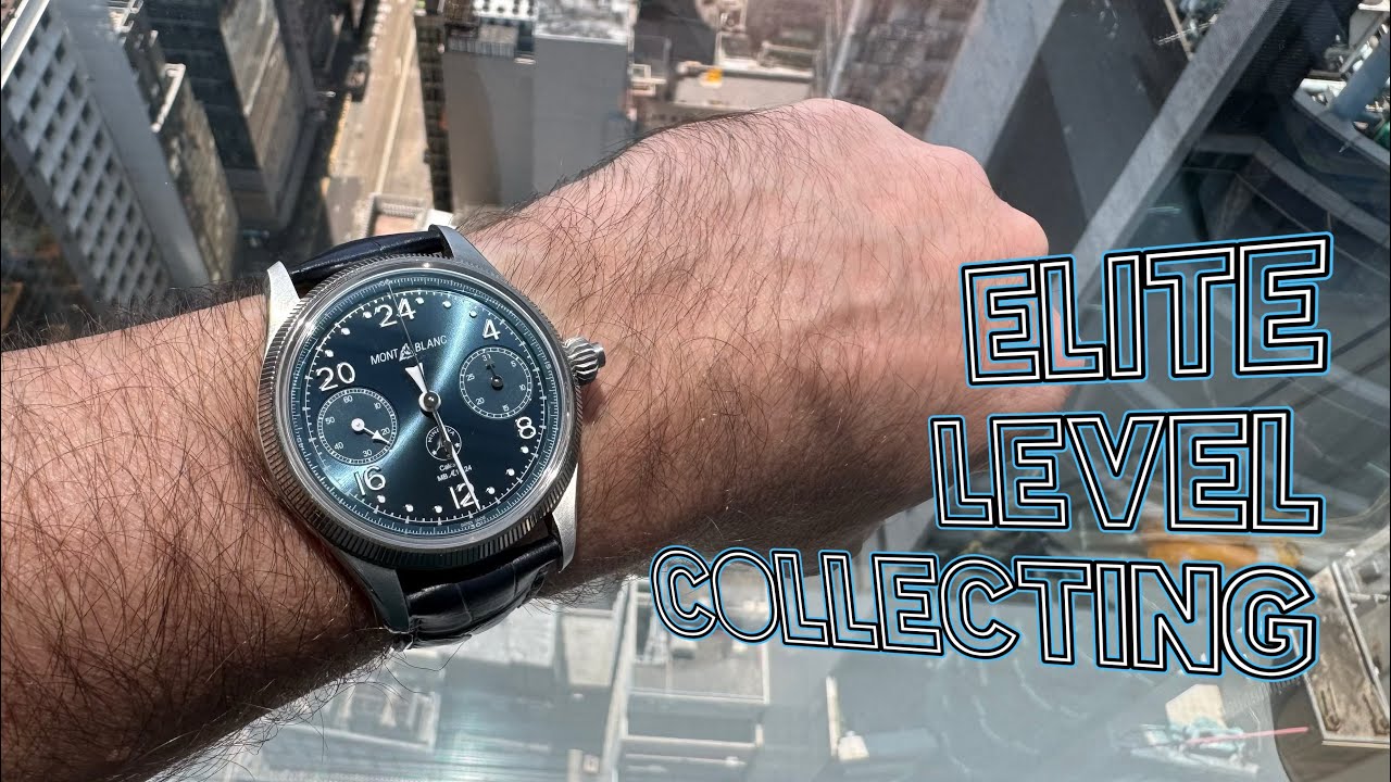 Montblanc M58 Club Inaugural Monopusher Minerva Caliber