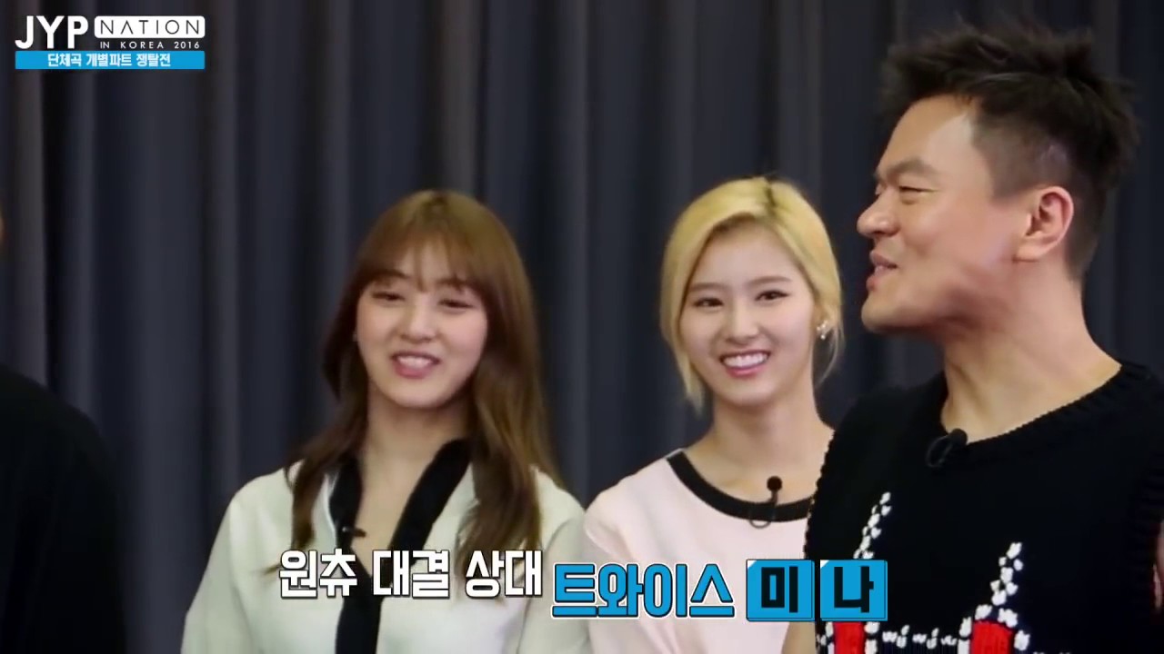 JYPNation & Sana, Jihyo - TWICE