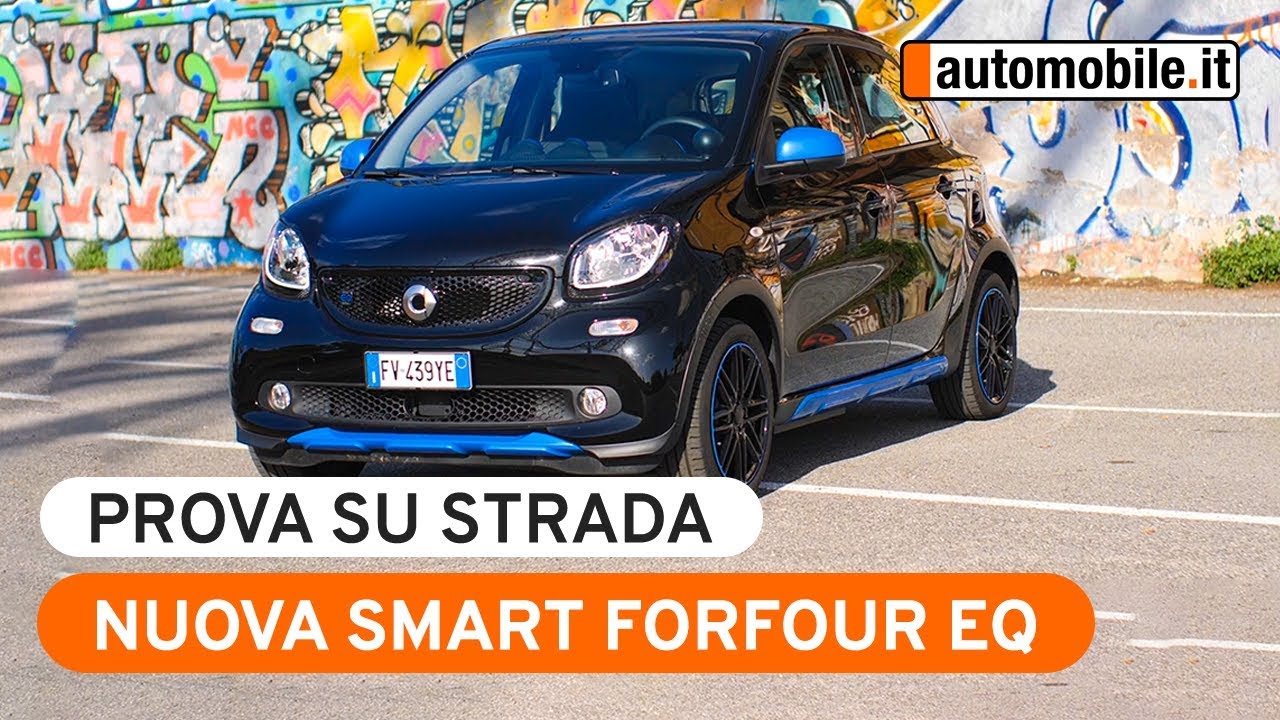 Smart ForFour EQ - Prova su Strada