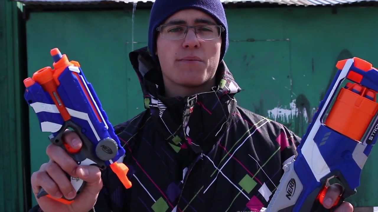 Nerf Strongarm vs. Firestrike - test odległości Nerfoteka.pl
