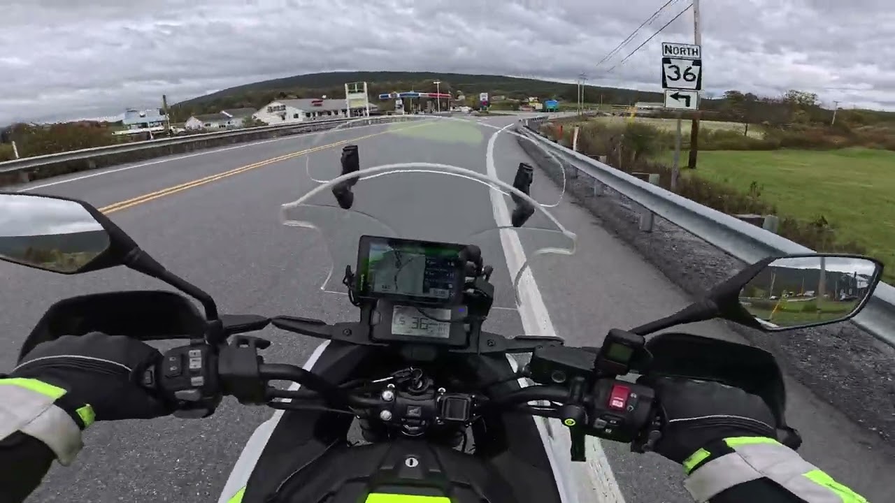 Honda #nc750x DCT Ride 87 - Everett PA To Altoona - #insta360acepro #djimic2