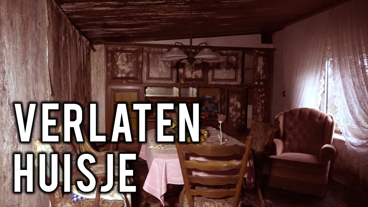 Verlaten berg HUISJE vol met SPULLEN