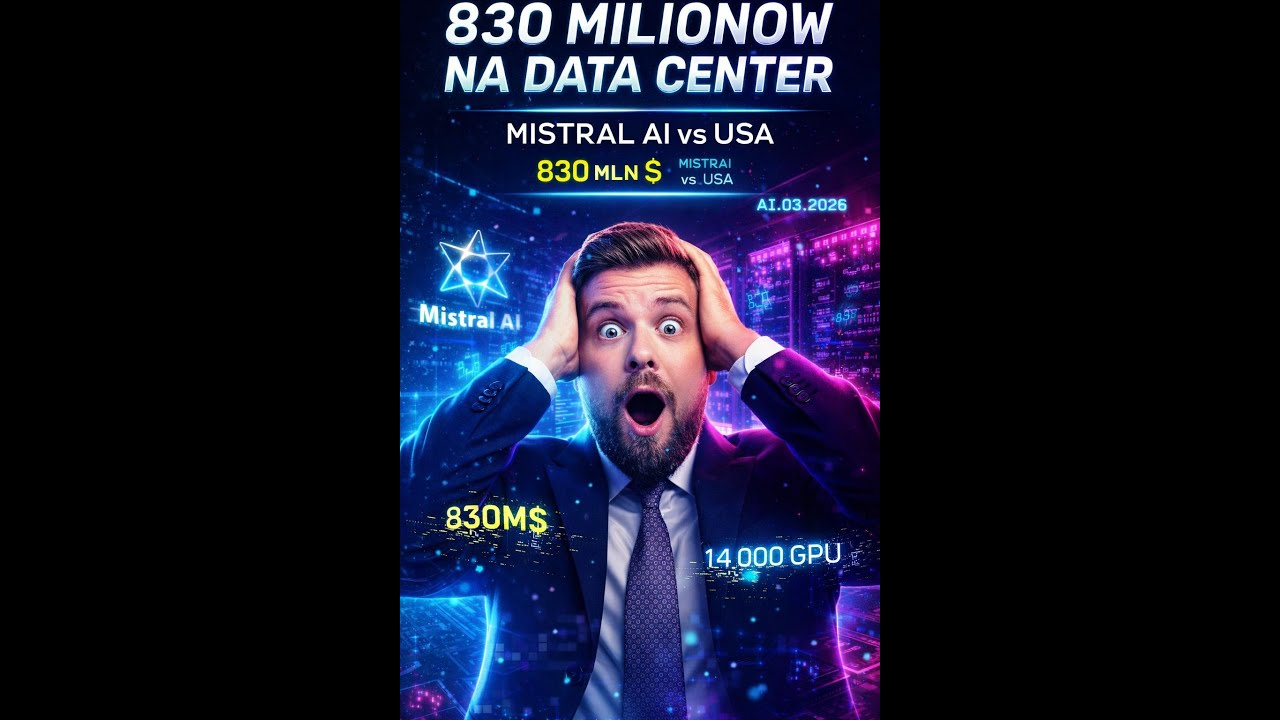 830 000 000 $ pożyczki na jeden data center &mdash; Europa ma sw&oacute;j plan na AI 🤯
