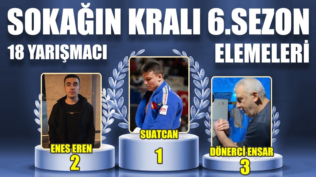 BİLEK GÜREŞİ SOKAĞIN KRALI 6. SEZON ELEMELERİNDE BİLEĞİNE GÜVENENLER KIYASIYA YARIŞTI