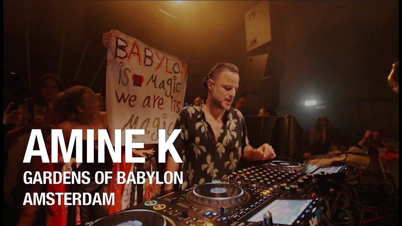 Amine K (Closing Set) @ The Gardens Of Babylon Amsterdam 28/12/25